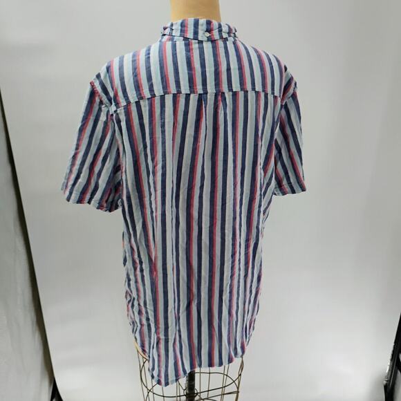 Chubbies Mens XSmall Classy Poplin Friday Shirt Button Down Striped - Picture 9 of 15